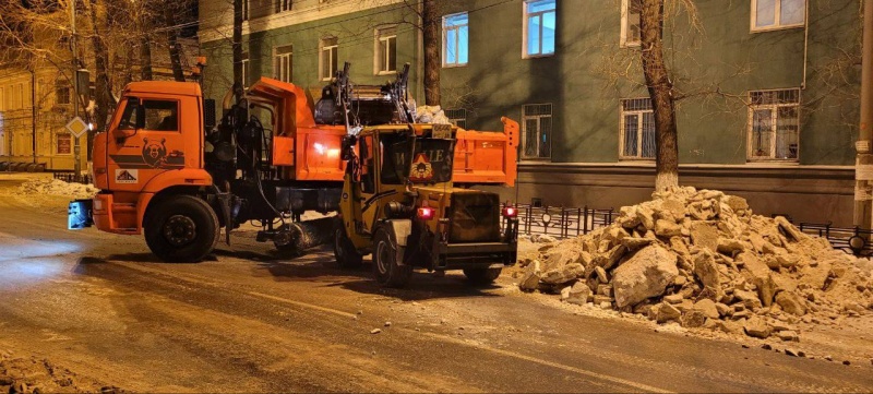 Из-за снегопада городские службы Иркутска переведены на усиленный режим работы