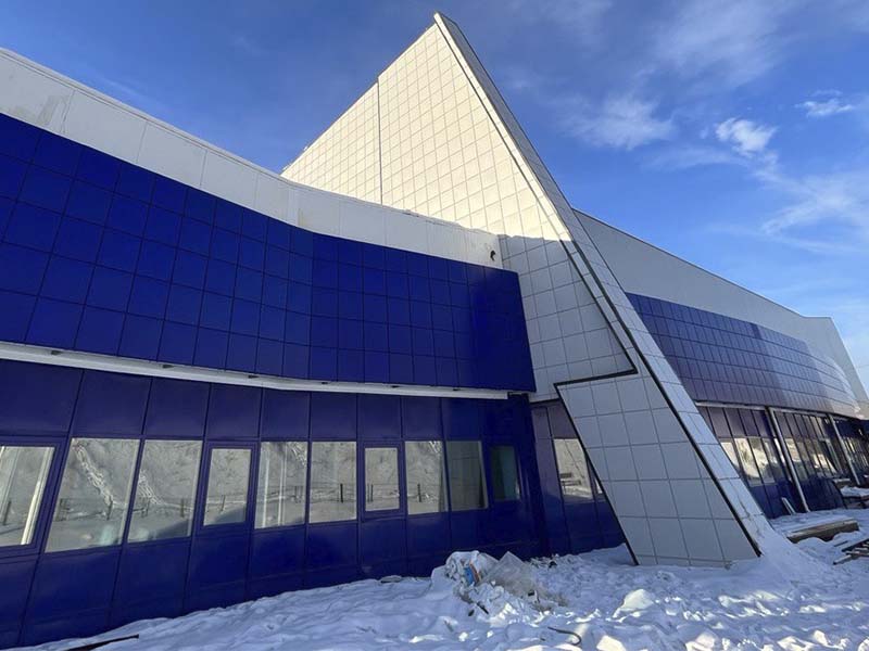 Строительство катка в Пади Долгой завершили в Иркутске