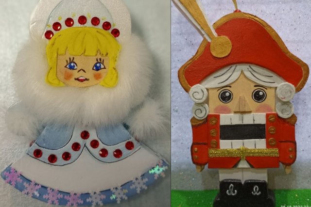Щелкунчик и Снегурочка из Иркутска украсили ёлки в Государственном Эрмитаже