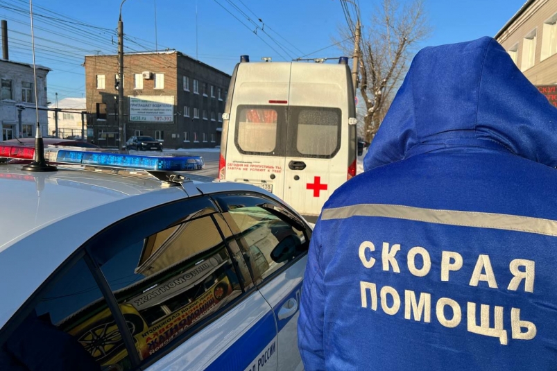 Машины скорой помощи попали в 13 ДТП в Иркутске в 2022 году