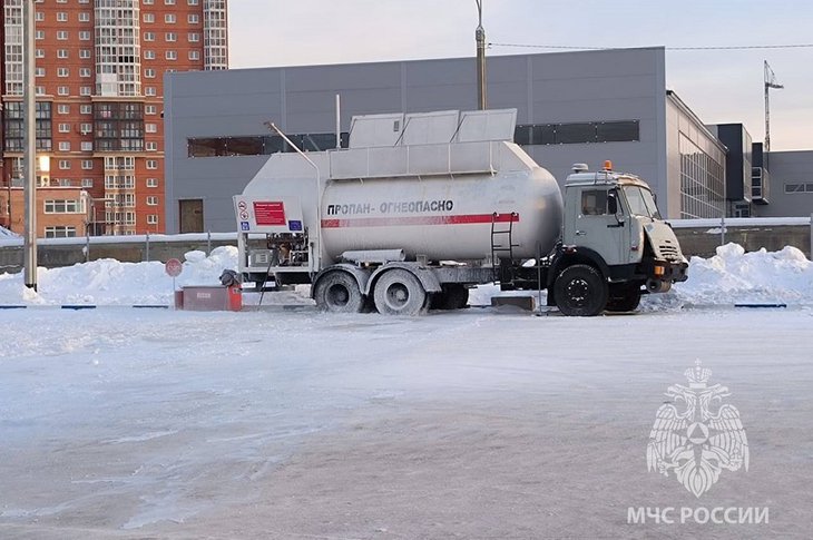 В Иркутске на АЗС произошла утечка газа