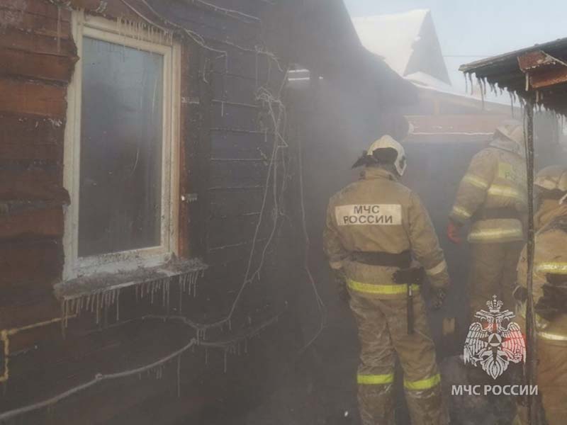46-летний мужчина погиб на пожаре в Усольском районе