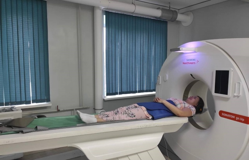 В Саянской городской больнице восстановили работу компьютерного томографа