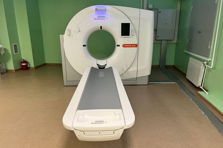 В Железногорской районной больнице начал работать мультиспиральный томограф
