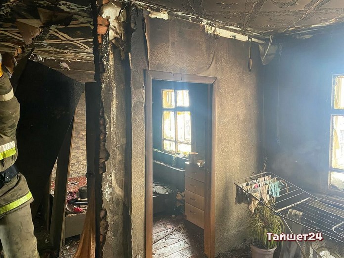 В Заларинском районе двое маленьких детей погибли на пожаре
