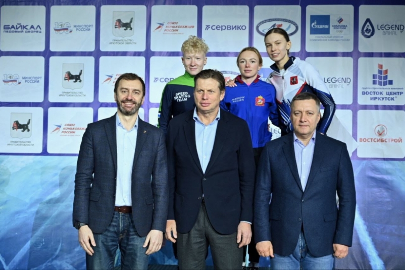 Чемпионат России по конькобежному спорту открыли в Иркутске
