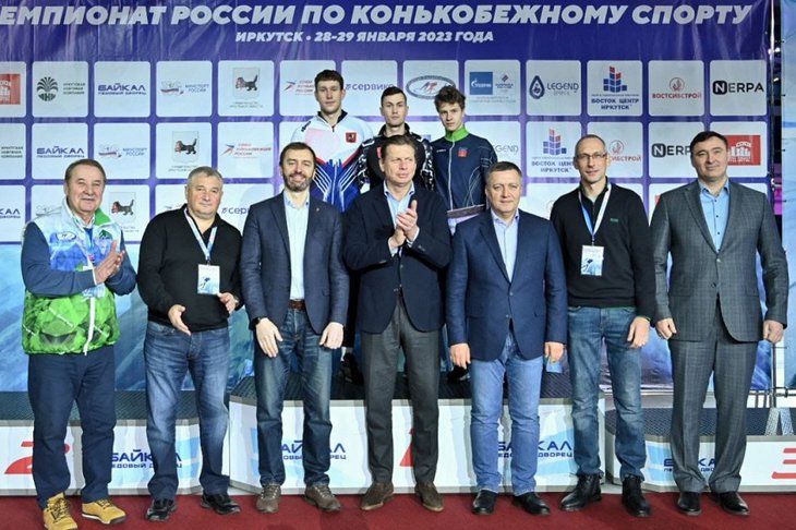 Чемпионат России по конькобежному спорту стартовал в Иркутске 28 января