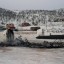 На Байкале в Ольхонском районе сгорело судно на воздушной подушке