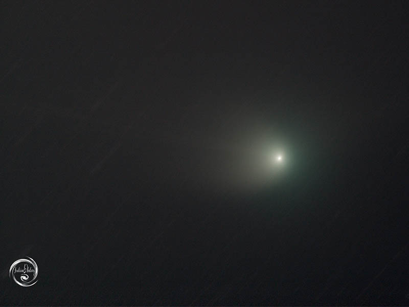 Иркутский планетарий и ИРАО получили снимки кометы C/2022 E3 (ZTF)