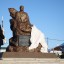 Памятник Афанасию Белобородову открыли на его родине - в селе Баклаши