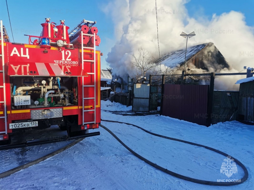 26 человек погибли на пожарах в Иркутской области в январе
