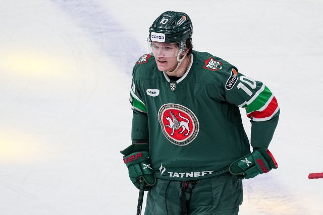 Ангарчанин Дмитрий Воронков отметился голом в матче КХЛ против «Барыса»