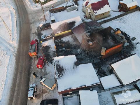 Установлена причина пожара с гибелью двоих детей в деревне Грановщине