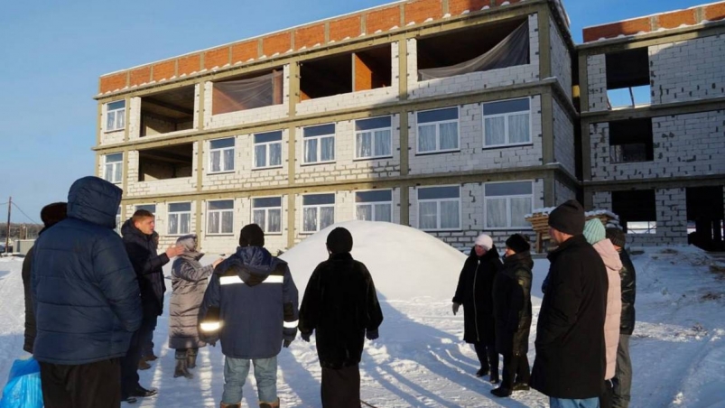 Школу и амбулаторию строят в Тихоновке Боханского района Приангарья
