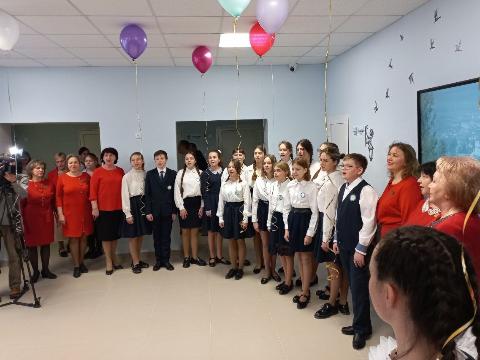 В Приангарье открылась после капремонта Уриковская средняя школа