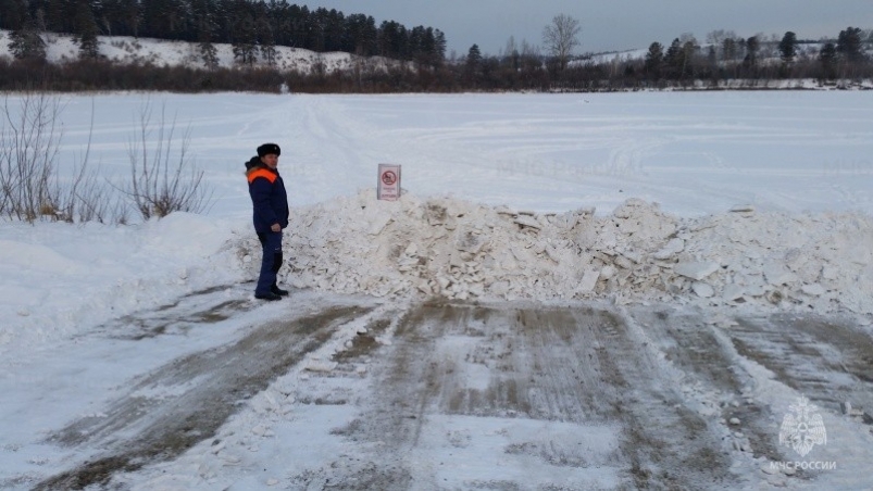 104 водителя привлекли к ответственности за выезд на лед вне переправ в Приангарье