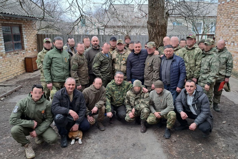 Игорь Кобзев встретился с военнослужащими из Приангарья в зоне проведения специальной военной операции