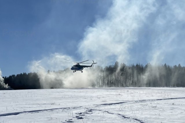 Учения МЧС по ликвидации лесных пожаров прошли в Иркутской области