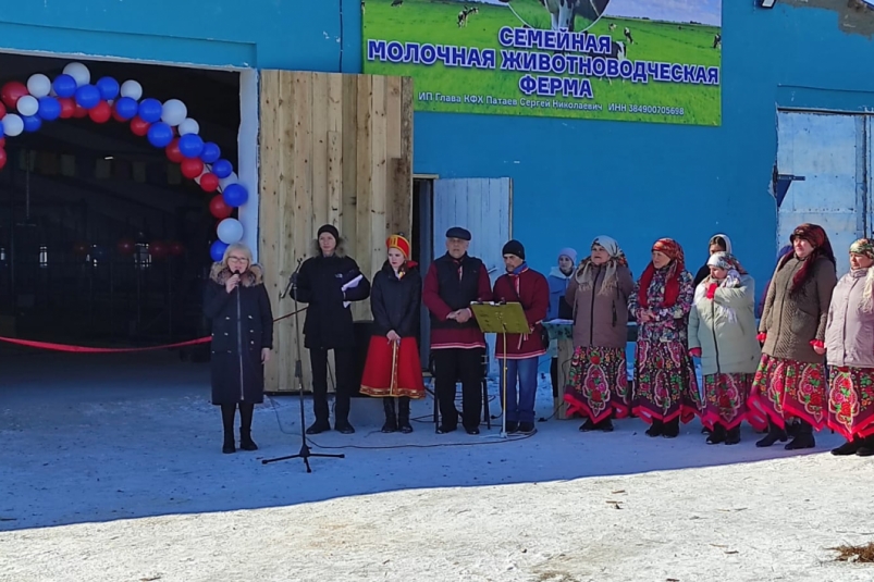 Новая семейная молочная ферма появилась в Иркутской области