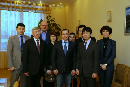 Мэр Иркутска Дмитрий Бердников встретился с представителями японской компании IHI Corporation и предприятия «Энерпром – Микуни»