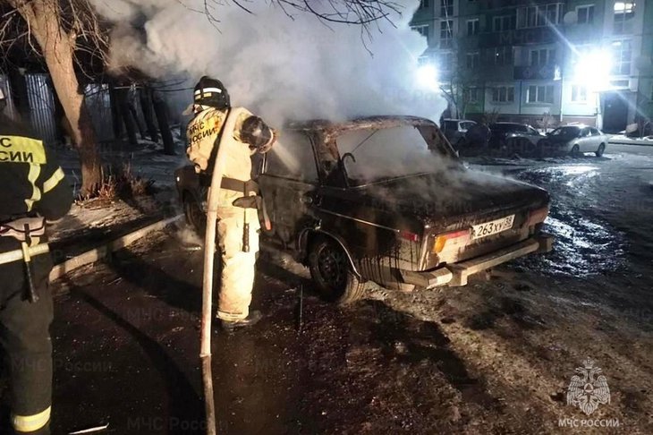 87 автомобилей пострадали от огня с начала года в Иркутской области