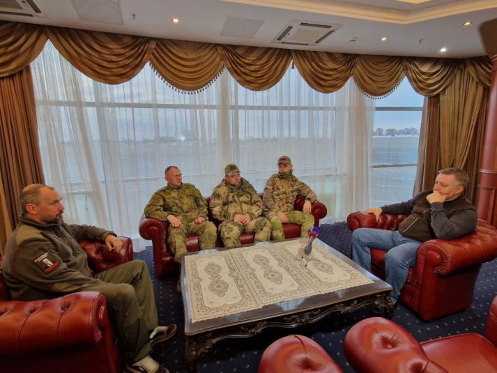 Игорь Кобзев встретился с участниками СВО, прибывшими в Иркутскую область на время отпуска