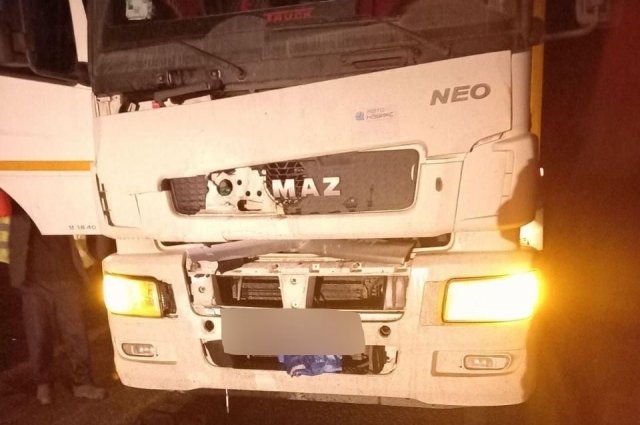 Водитель КАМАЗа насмерть сбил пешехода на федеральной трассе «Байкал»