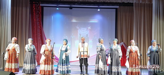 Народный вокальный ансамбль «Калина красная» в Тайшете отпраздновал 25-летие