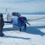 Следовавшие из Новосибирска туристы незаконно посадили частный самолет на лед Байкала