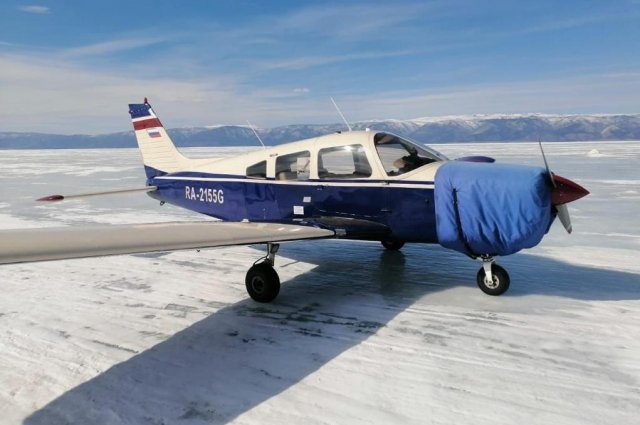 Проверку проведут после посадки самолета на льду озера Байкал
