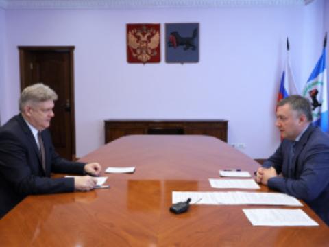 Полпред президента РФ в СФО и губернатор Приангарья обсудили развитие региона