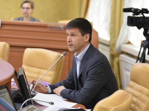 Депутата Александра Панько наградили нагрудным знаком «Георгиевский Крест ДНР»