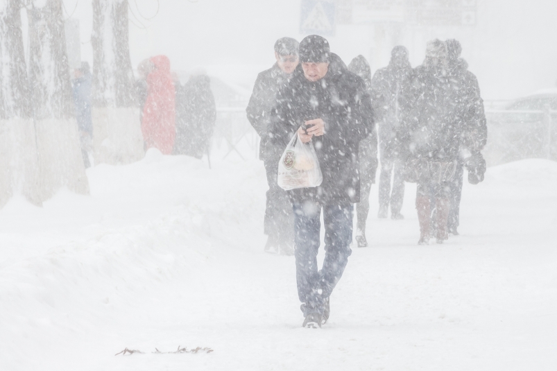 Сильный ветер, снег и метели ожидаются в Иркутской области 30 и 31 марта