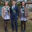 В Шелехово выпускники школы высадили деревья в Аллею памяти