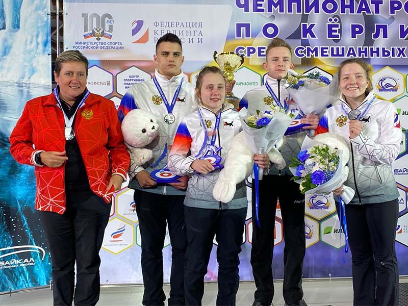 Спортсмены из Приангарья заняли второе место на чемпионате России по кёрлингу