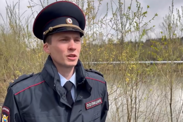 Сотрудник угрозыска спас тонущую женщину в Иркутске
