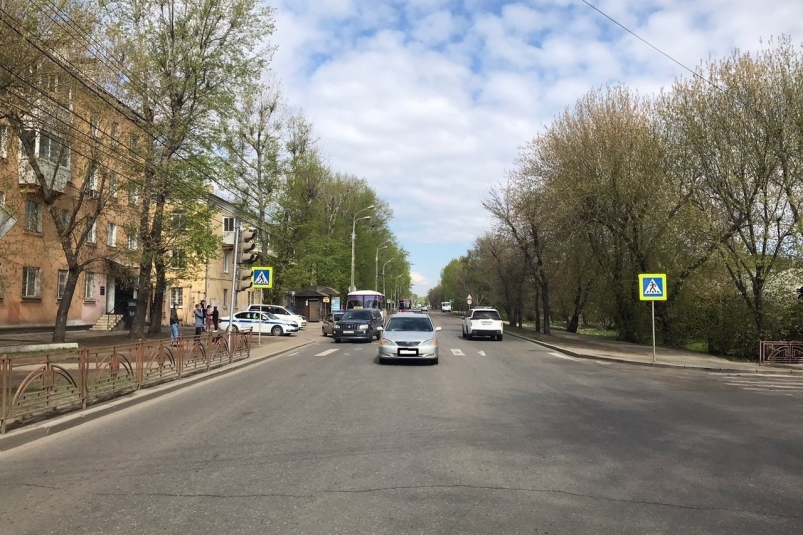 Водитель иномарки сбил 15-летнюю девочку на пешеходном переходе в Иркутске
