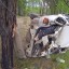 В Иркутской области в ДТП водитель погиб, вылетев из перевернувшейся машины