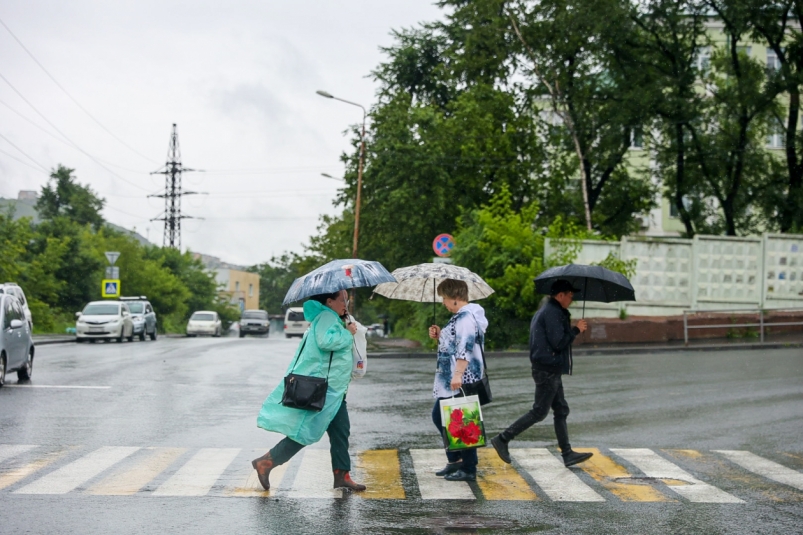 Дождь с грозой ожидается в Иркутске в воскресенье, 4 июня