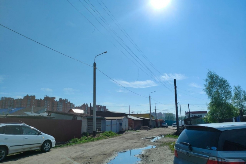 Линию наружного освещения смонтировали в округе депутата Думы Иркутска