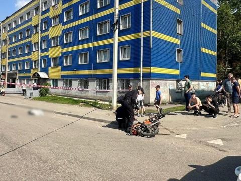 В Ленинском районе Иркутска погиб четырнадцатилетний водитель мотоцикла