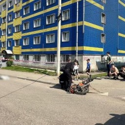 В Ленинском районе Иркутска погиб четырнадцатилетний водитель мотоцикла