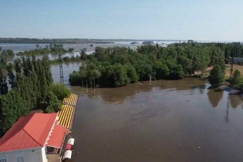 Пик наводнения после разрушения Каховской ГЭС пройден