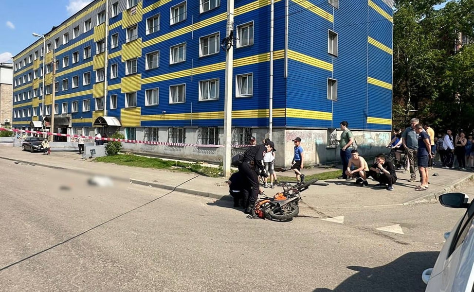 В Иркутске в ДТП погиб 14-летний подросток, управлявший мотоциклом