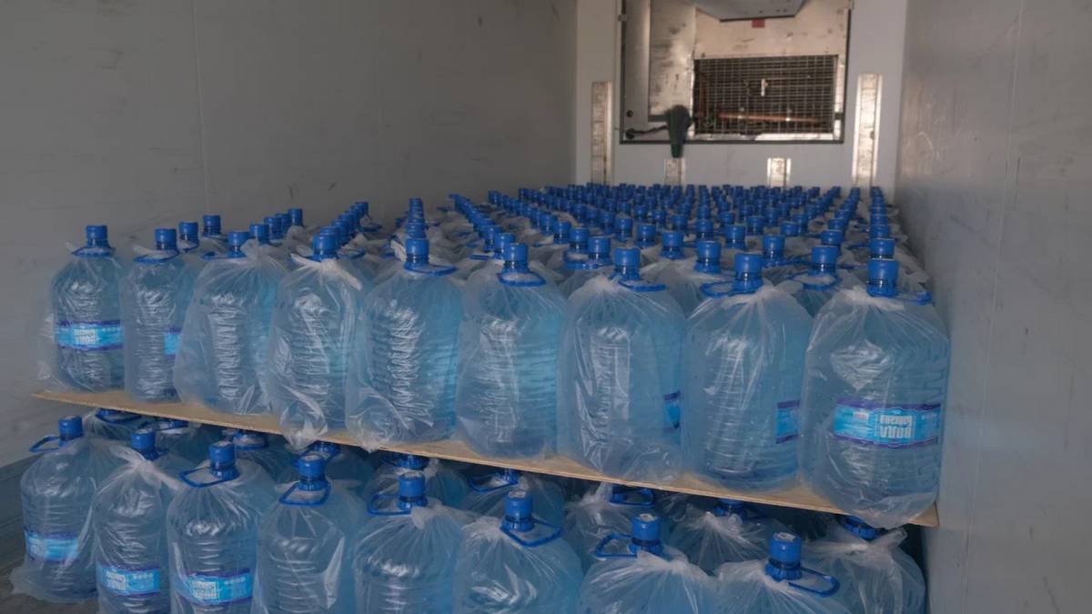 В Белгородскую область направлено 20 тонн «Воды Байкала» в качестве гуманитарной помощи