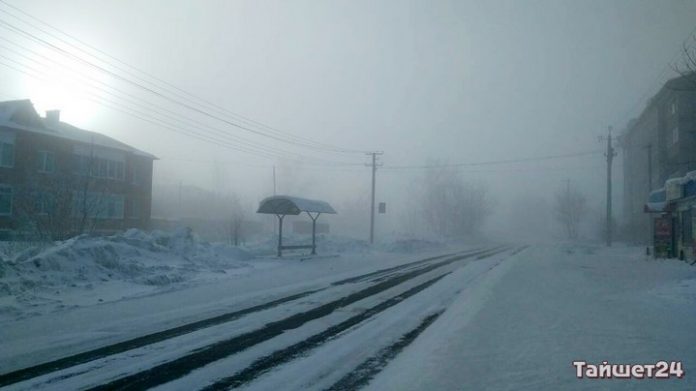 Зима не сдаётся: в понедельник в Тайшете ожидается -40°С и ниже
