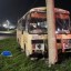 В Нижнеудинске маршрутный автобус с пассажирами врезался в столб