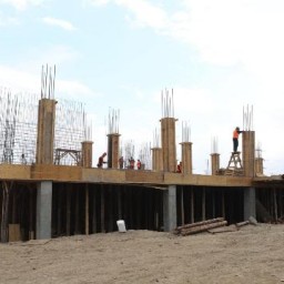 В Иркутске продолжается строительство детского сада в Нижней Лисихе
