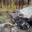 Вблизи Бирюсинска автомобиль врезался в дерево и загорелся