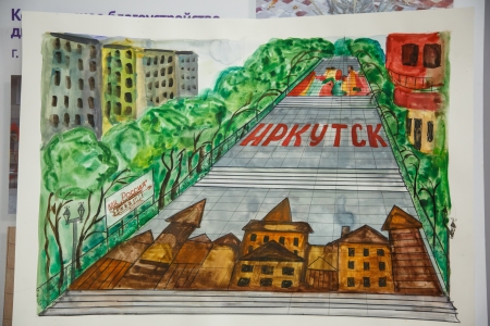 В Иркутске завершился конкурс рисунков «Двор моей мечты. Сквер будущего»